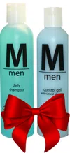 MEN'S DAILY SHAMPOO & CONTROL GEL (8oz) GIFT SET